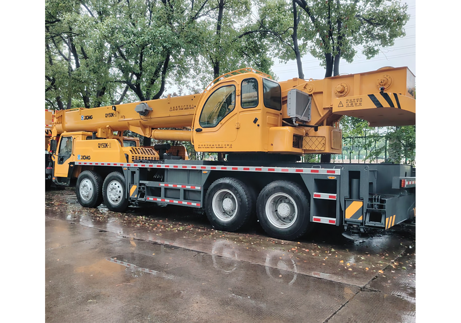 XCMG 50ton รถเครนมือสอง